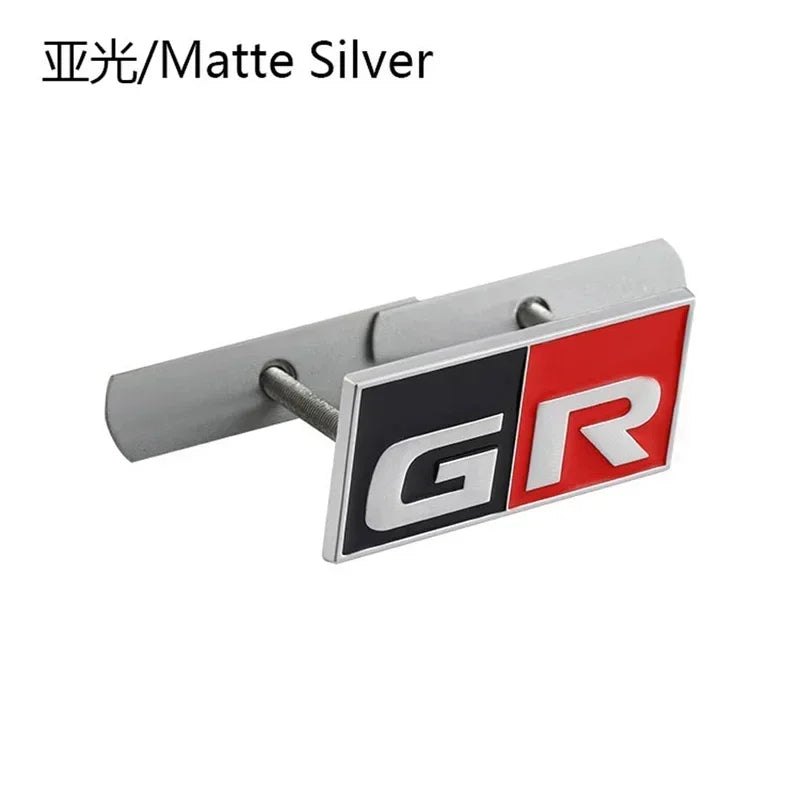 3D Metal Car Sticker Labeling Emblem Badge Decals For Toyota sport GR Sport RAV4 C-HR Avensis Prado Prius Car Auto Accessories