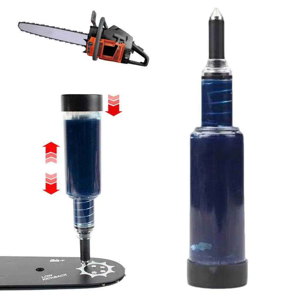 Grease Gun For Chainsaw Sprocket Nose Guide Bar, Chainsaw Guide Bar Maintenance, Chain Saw Guide Oiler Hand-Push Grease Oiler