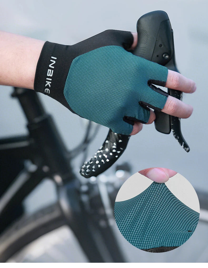 Half Finger Cycling Gloves with Padded Palm