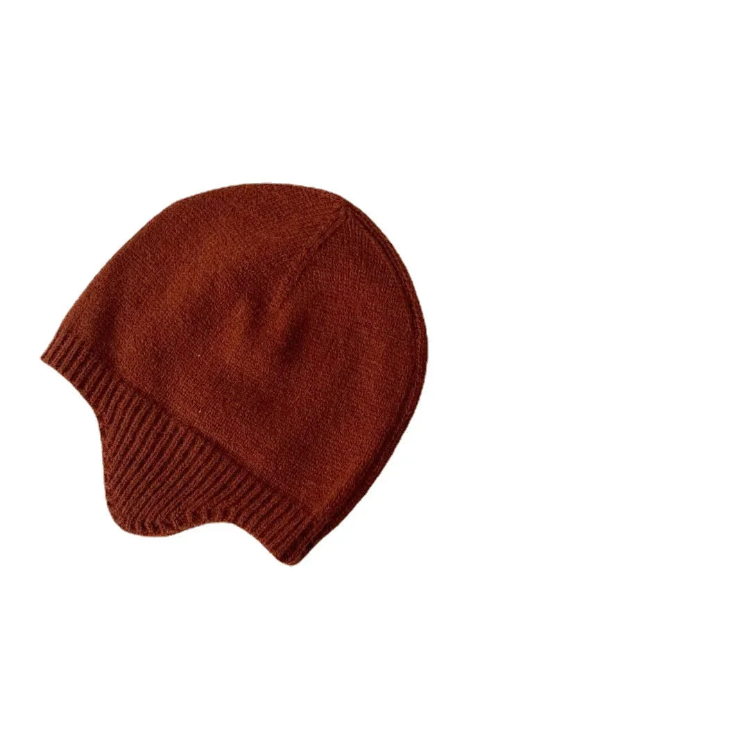 Korean Style Baby Knit Bonnet - Toddler Winter Beanie Cap - photo 3