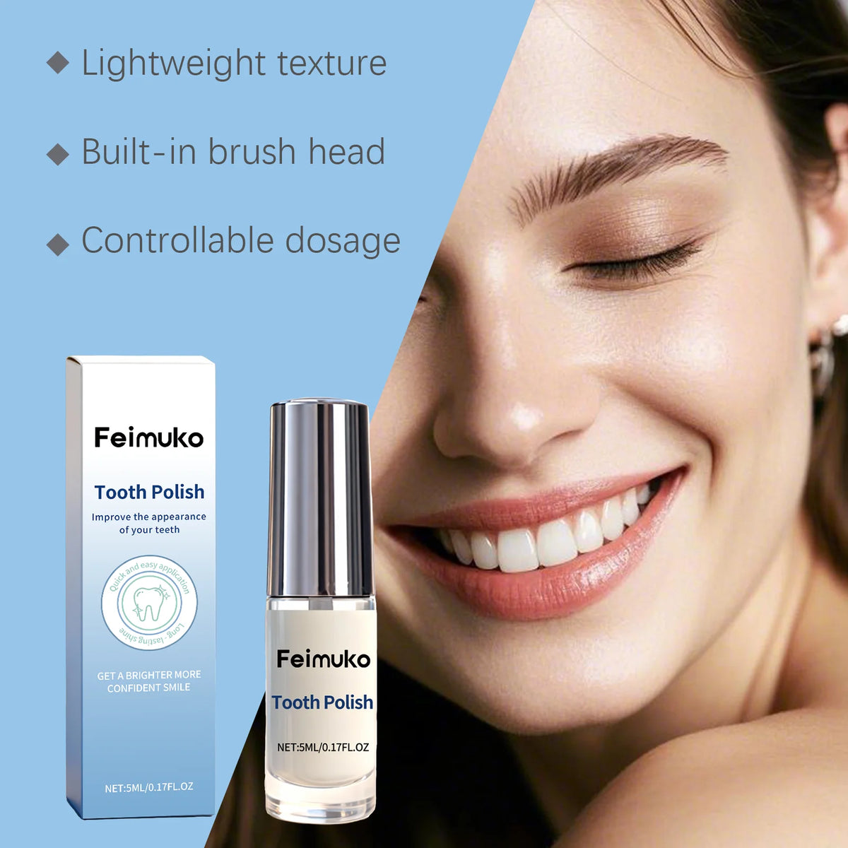 Teeth Paint Whitening Brighten Smile Repair Enamel Remove Yellow Stain Reduce Bad Odor Fresh Breath Oral Cleaning Care Liquid