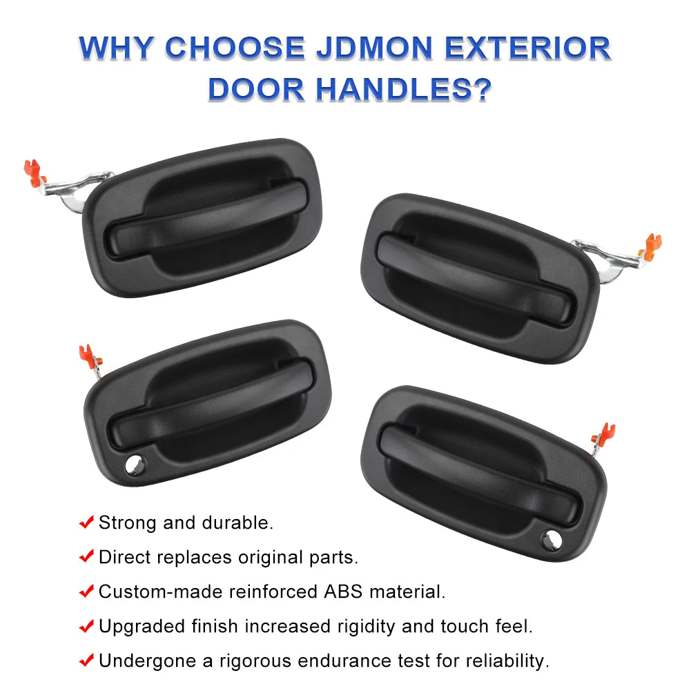15034985 Car Outside Exterior Door Handle 15721571 For Chevy Silverado 1999 2000 2001 2002 2003 2004 2005 2006 Auto Accessories