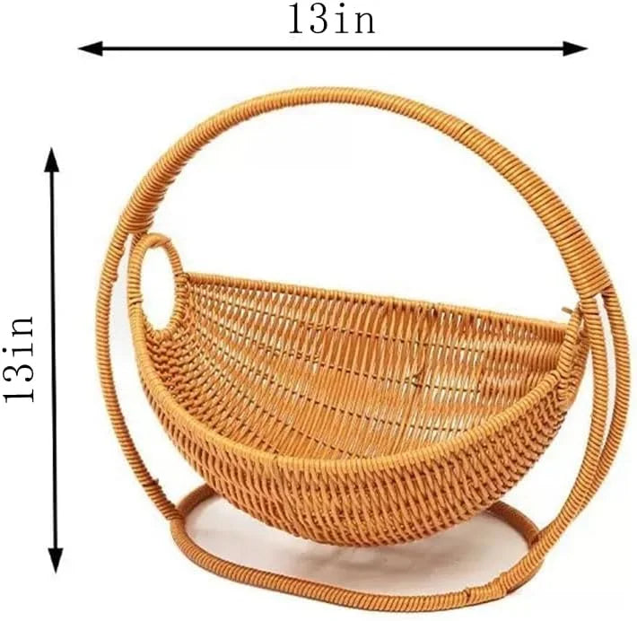 Faux-Woven Cat Cave Bed - Waterproof Basket House – photo 6