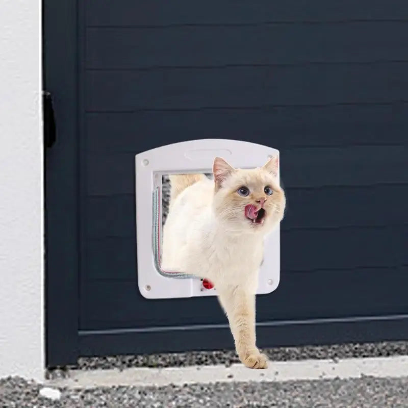 Large 4-Way Locking Pet Door - Weatherproof Cat & Dog Flap – photo 4
