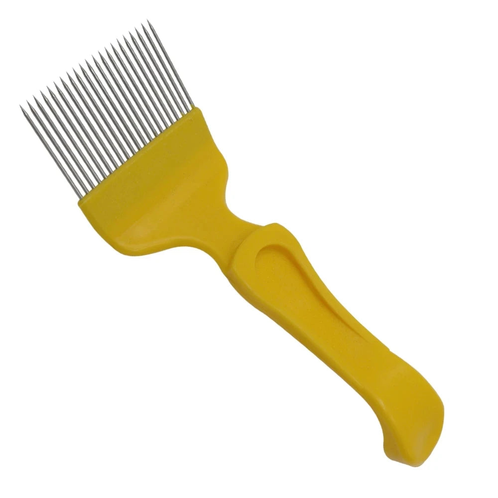 Beekeeping Honey Uncapping Spatula — 21-Needle Stainless Steel Hive Tool