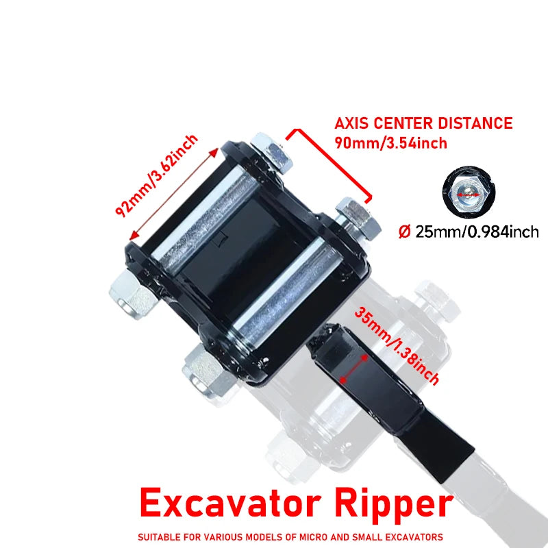 Mini Excavator Ripper Attachment, Soil Loosening Digger Hook
