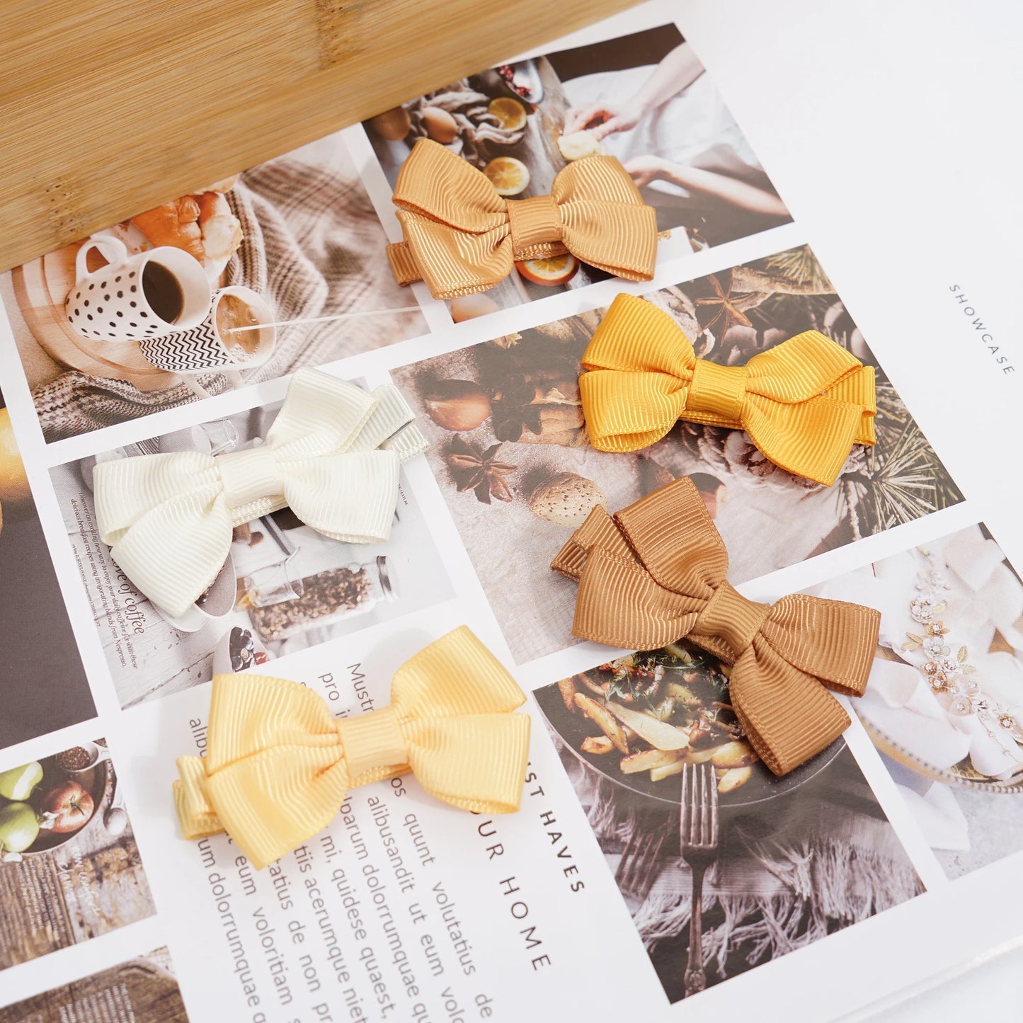 10/20/25/50pcs Baby Girls Hair Bows in Pairs 2'' Ribbon Bows Alligator Hair Clips Barrettes for Infants Toddlers Girls Kids
