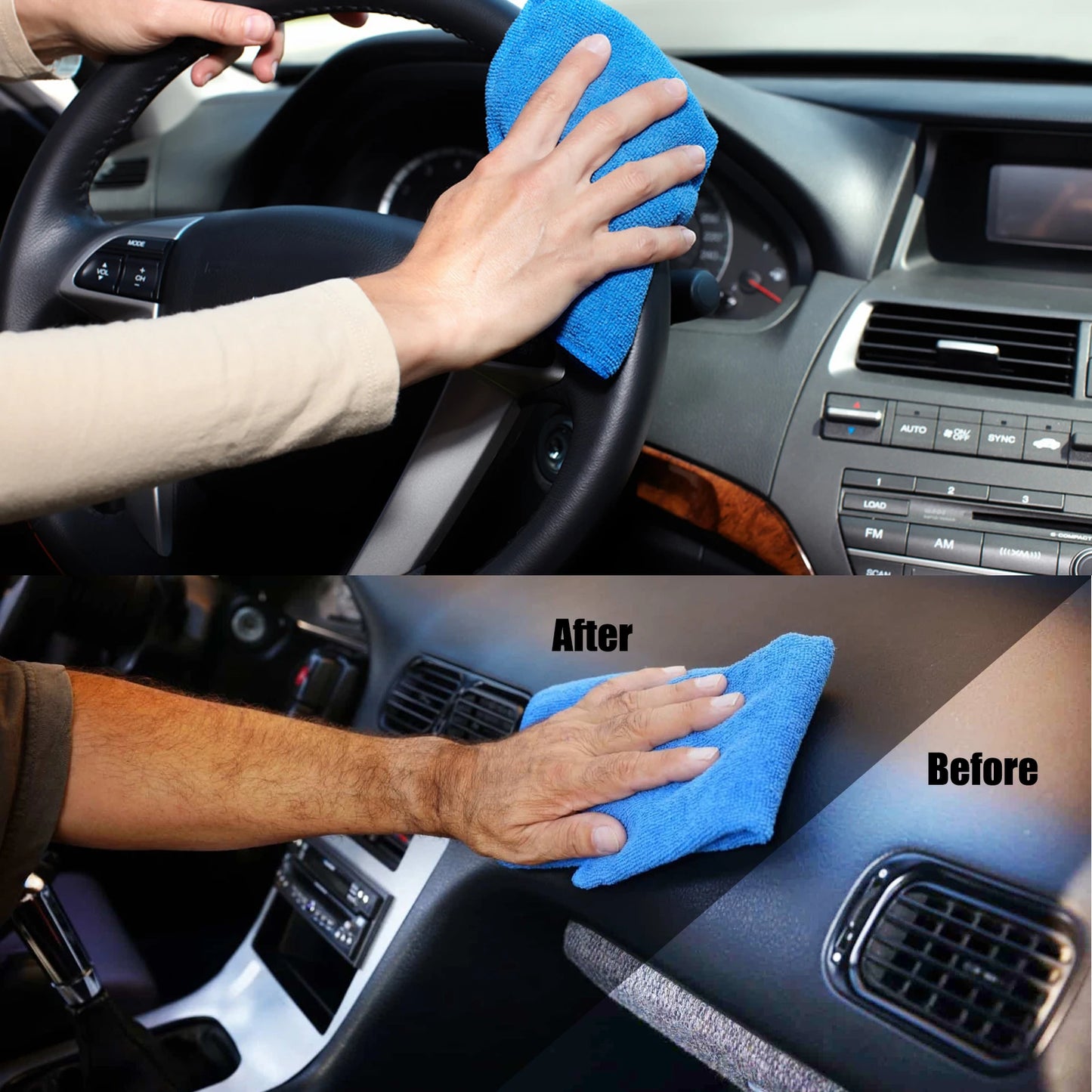 Homonth Nano Plastic Restorer Car Interior Seat Instrument Panel Instant Decontamination Polish Maintenance Cleaning Agent