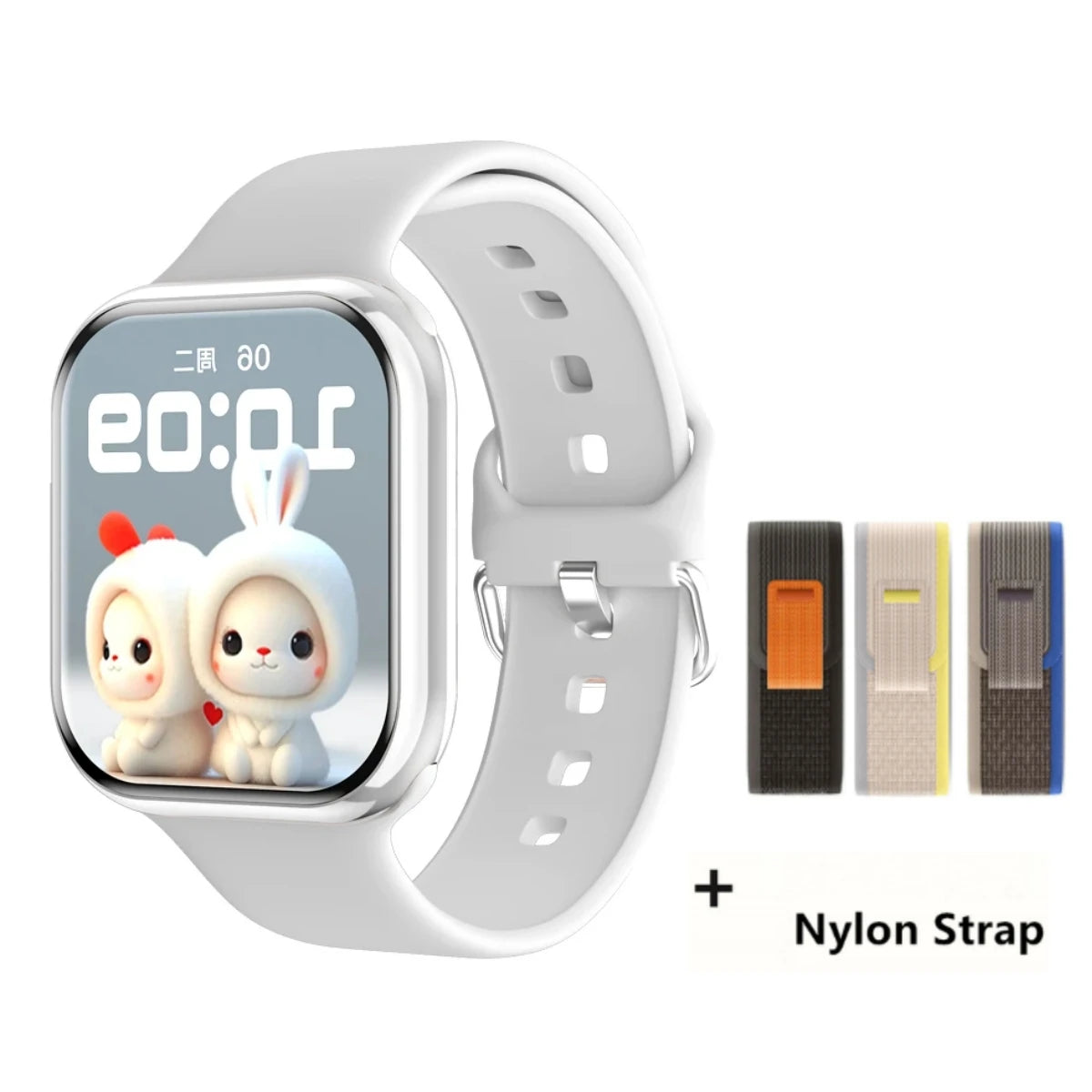 Smart Watch Series 10 – 1.9" OLED HD Screen, GPS, NFC, BT Calling, Wireless Charging, IP68 | iOS & Android | Multiple Strap Options