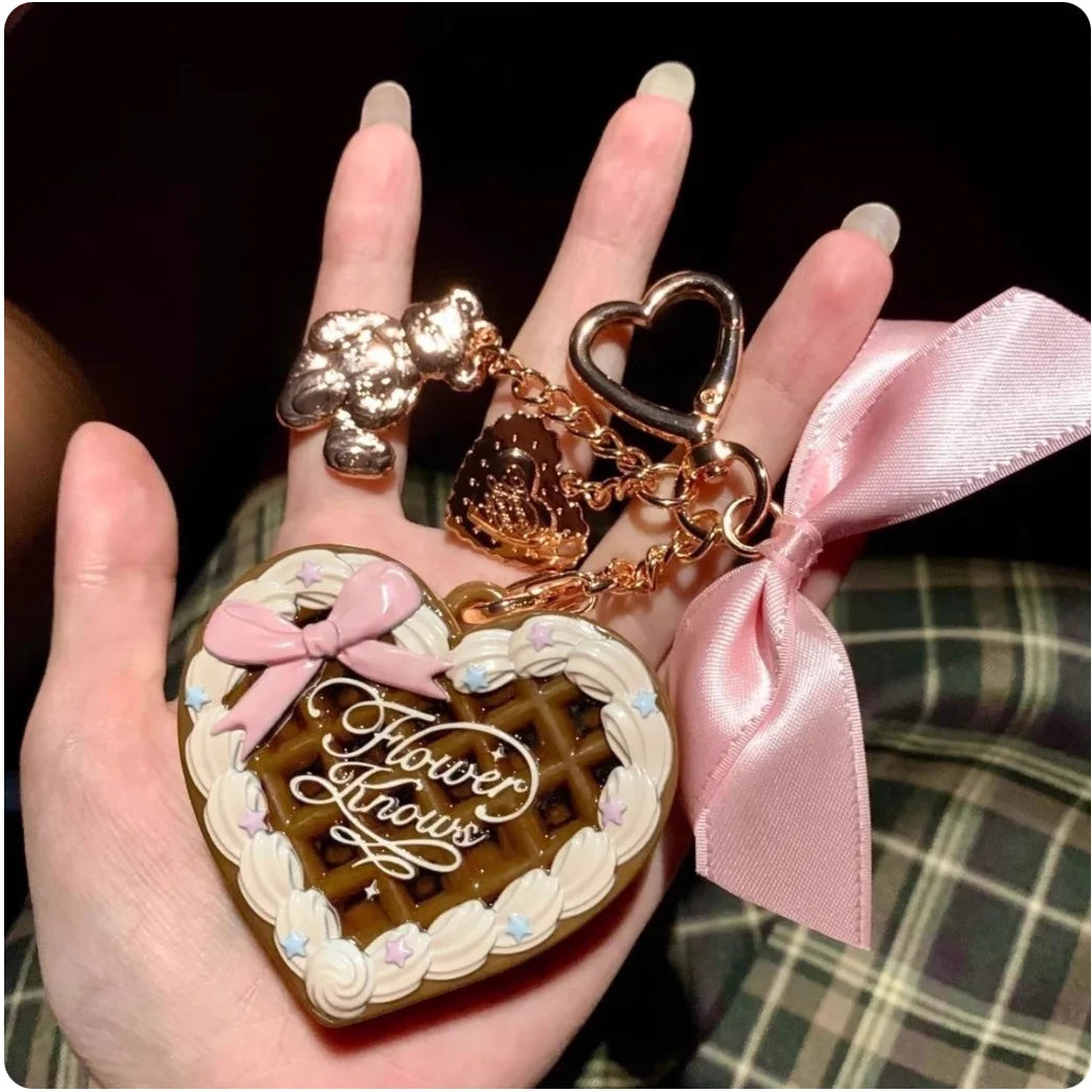 Flower Sweetie Bear Collection Setting Powder 2.5g Pendant Package Hanging Matte Soft Focus Oil Control Makeup Cosmetic