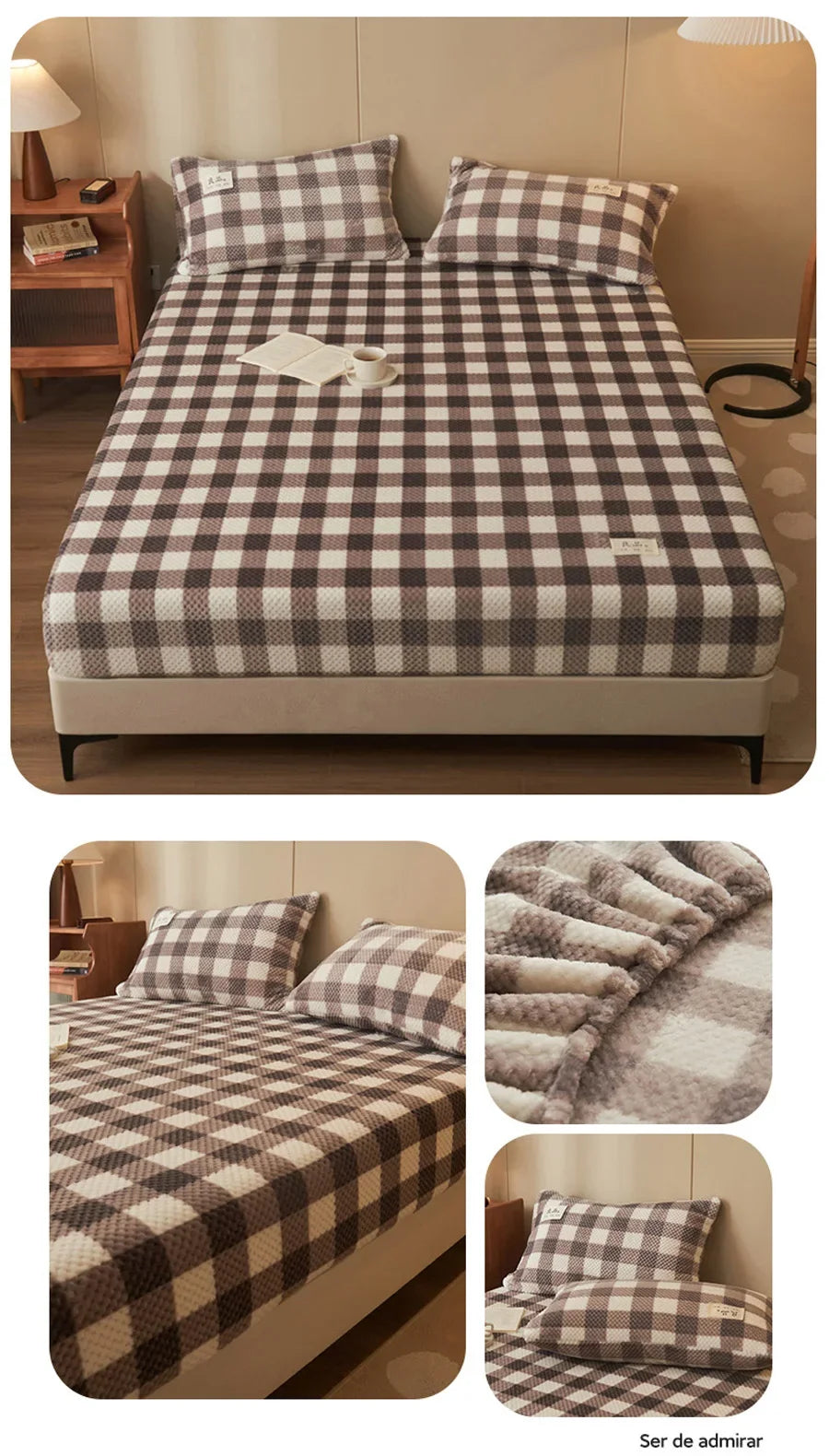 Winter warm coral fleece fitted sheet elastic mattress cover 150x200 fluffy plush bed linen luxury double bed king size