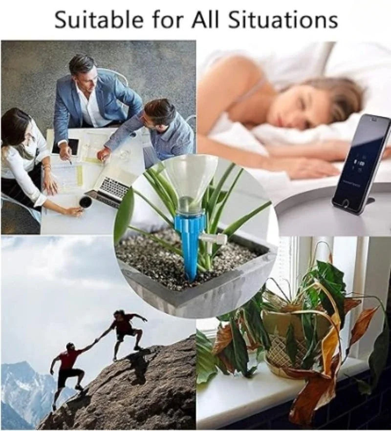 10-Piece Adjustable Drip Irrigation System – Automatic Plant Watering for Balcony, Pots & Garden