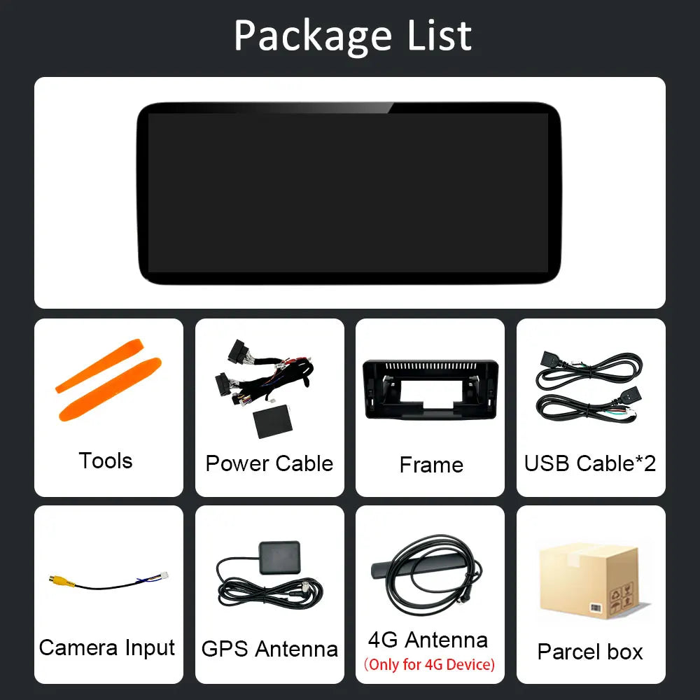Android 16 Intelligent System for BENZ C CALSS W205 GLC 2026 - 2026 Car Video Multimedia Player GPS Navigation QLED HD Screen BT