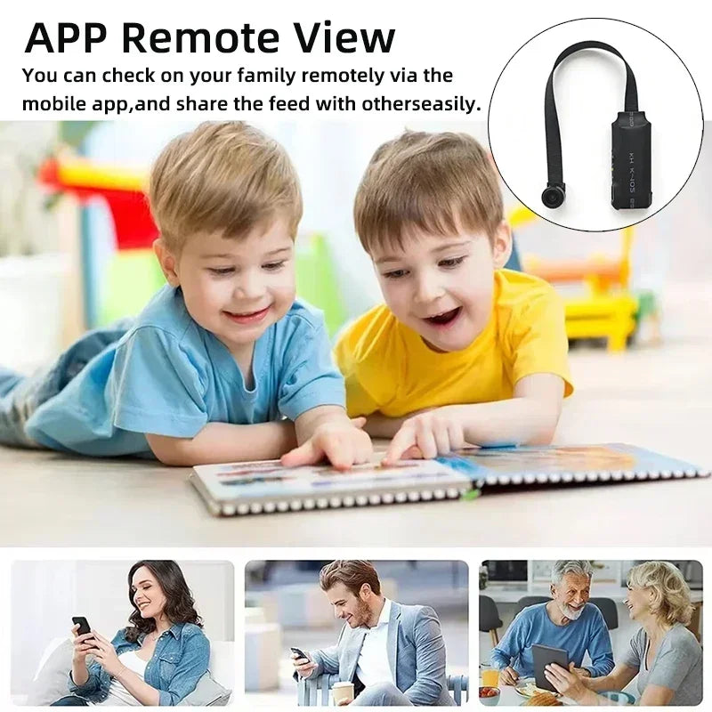 4K Mini WiFi Home Camera — Remote View & Motion Detection