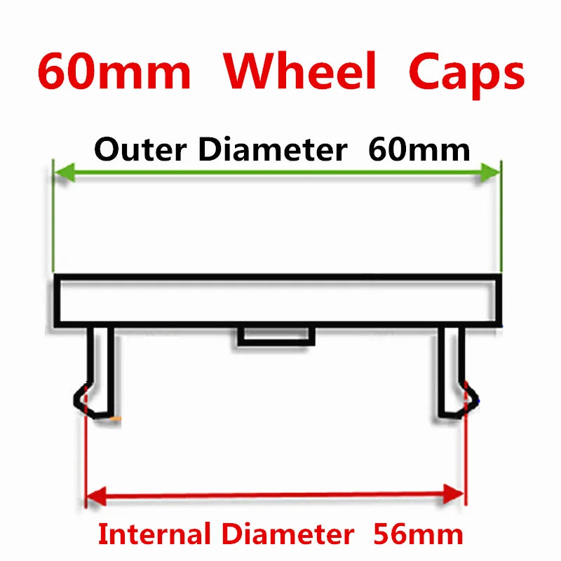 4 Pcs 56mm 59mm 60mm 64mm 68mm Opel Car Wheel Center Hub Caps Logo Badge Emblem Rim Hubcap Dust-proof Cover Auto Accessories