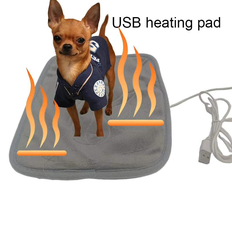 USB Winter Pet Heating Blanket - Warm Mattress Pad – photo 3