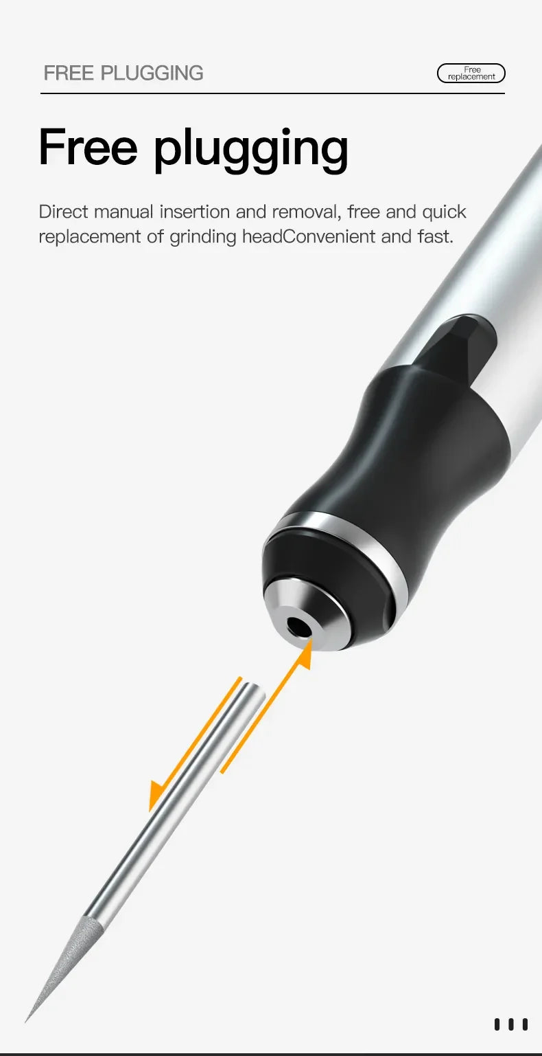 MaAnt D1 D2 Electric Grinding Pen Intelligent Charging Engraving Pen Phone CPU IC Polishing Lattice Cutting Tool  OCA  Remover