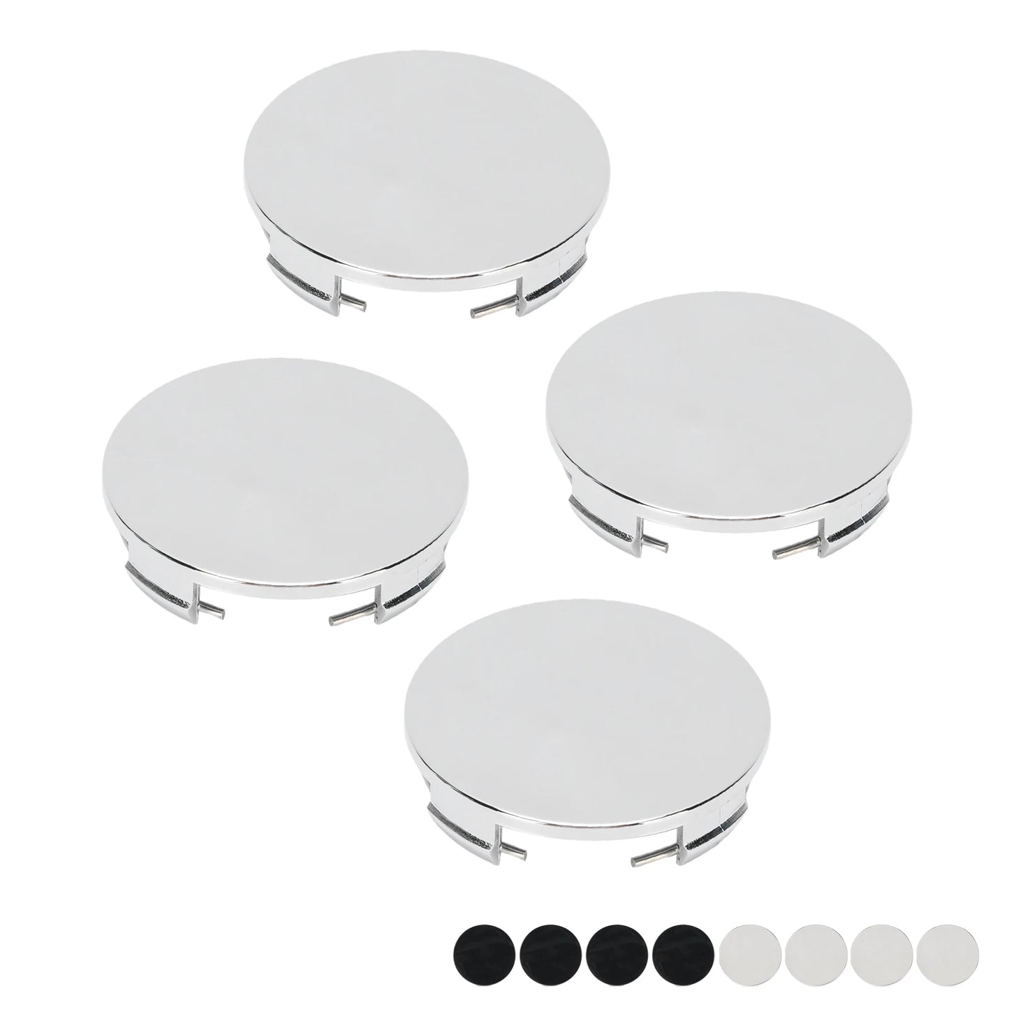 4PCS 65MM 2.6 Inch Wheel Center Caps Anti Falling Fastening 62.2mm ID Universal Hub Center Cover Car Wheel Hub Center Cap new