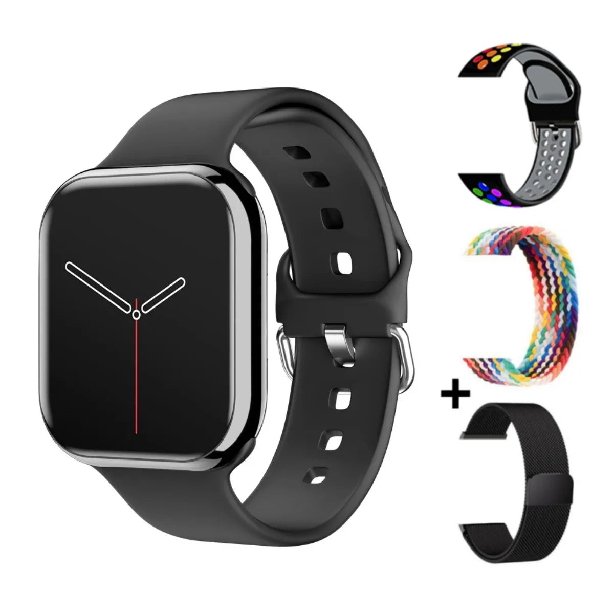 Smart Watch Series 10 – 1.9" OLED HD Screen, GPS, NFC, BT Calling, Wireless Charging, IP68 | iOS & Android | Multiple Strap Options