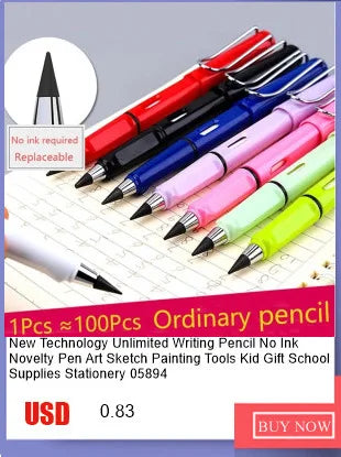 0.8mm 100 Colors Ballpoint Pen Fluorescent Refills Color Flash Pen Smooth Ink Painting Graffiti Pens Student Stationery 04116