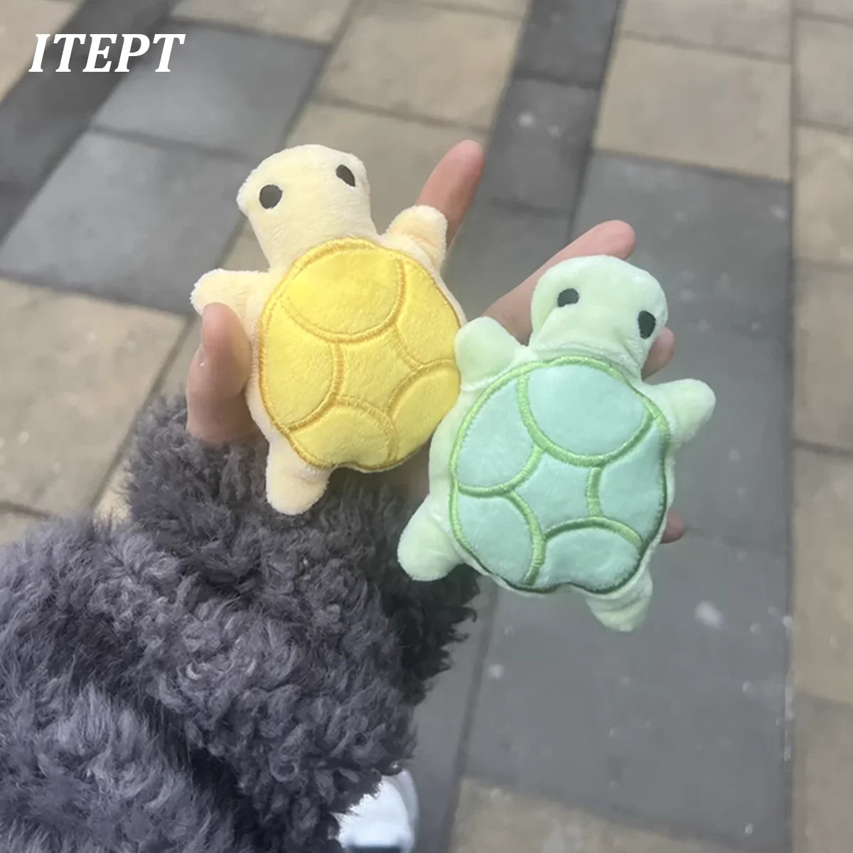 Mini Turtle Plush Chew Toy for Puppies – photo 5