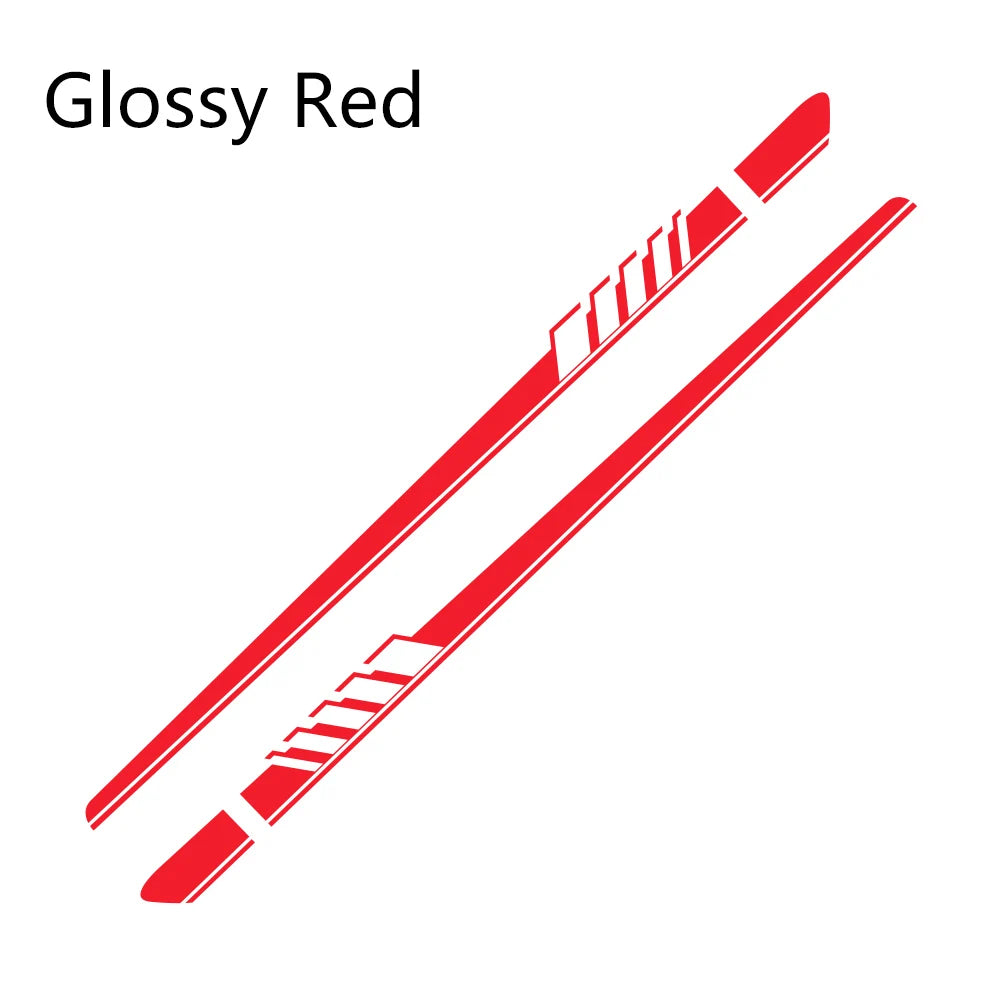 Car Side Line Vinyl Decal – Compatible with Mercedes-Benz W203 W204 W205 W212, C-Class, GLC, CLA, GLA