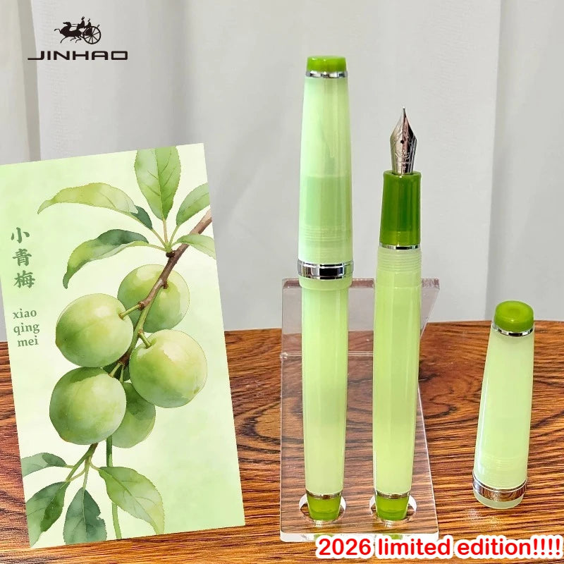 JINHAO 82 Limited Edition Colors Fountain Pen Macaron Color Gold Clip EF/F/M Calligraphy Pen Stationery Office School Supplies