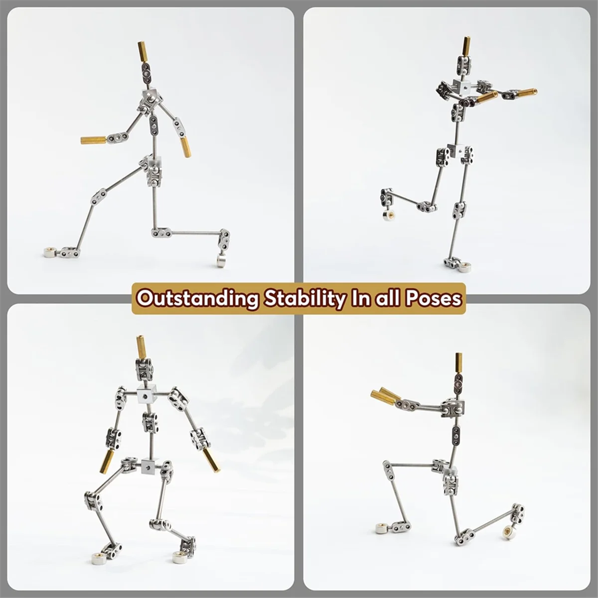 DIY Metal Armature Kit — Stop-Motion Puppet Figure Skeleton