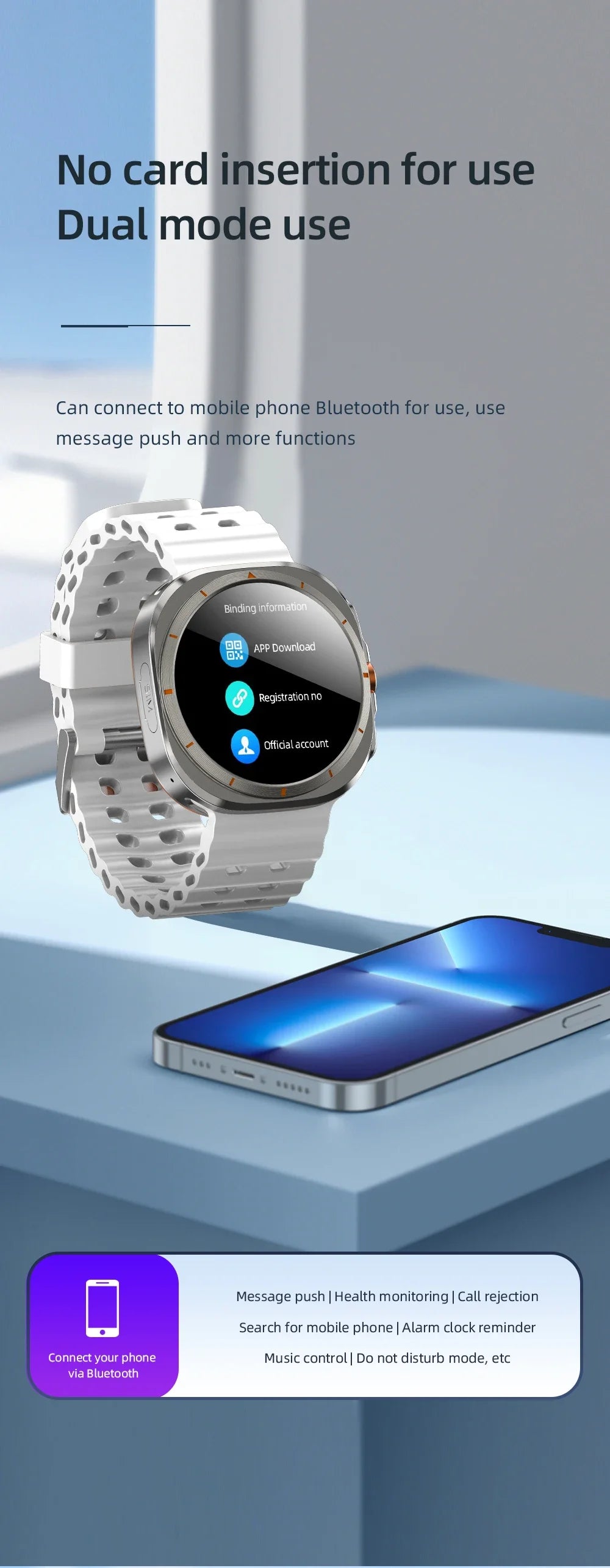 Upgrade Android 13.0 Smart Watch Ultra 4G/5G Smartwatch With 190° Rotary Camera GPS WIFI Sim Card Slot Compass App Download