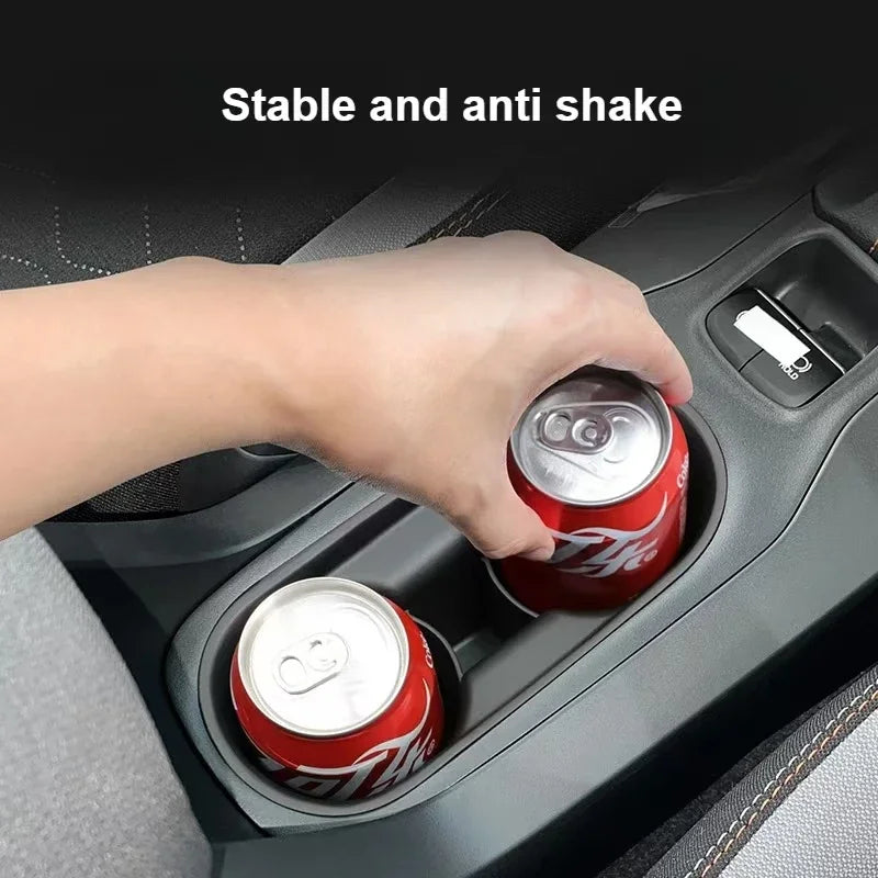 For Toyota Corolla Altis E210 2019 2020 2021 2022 2023 2024 Water Cup Holder TPE Central Control Drinks Holder Storage Box