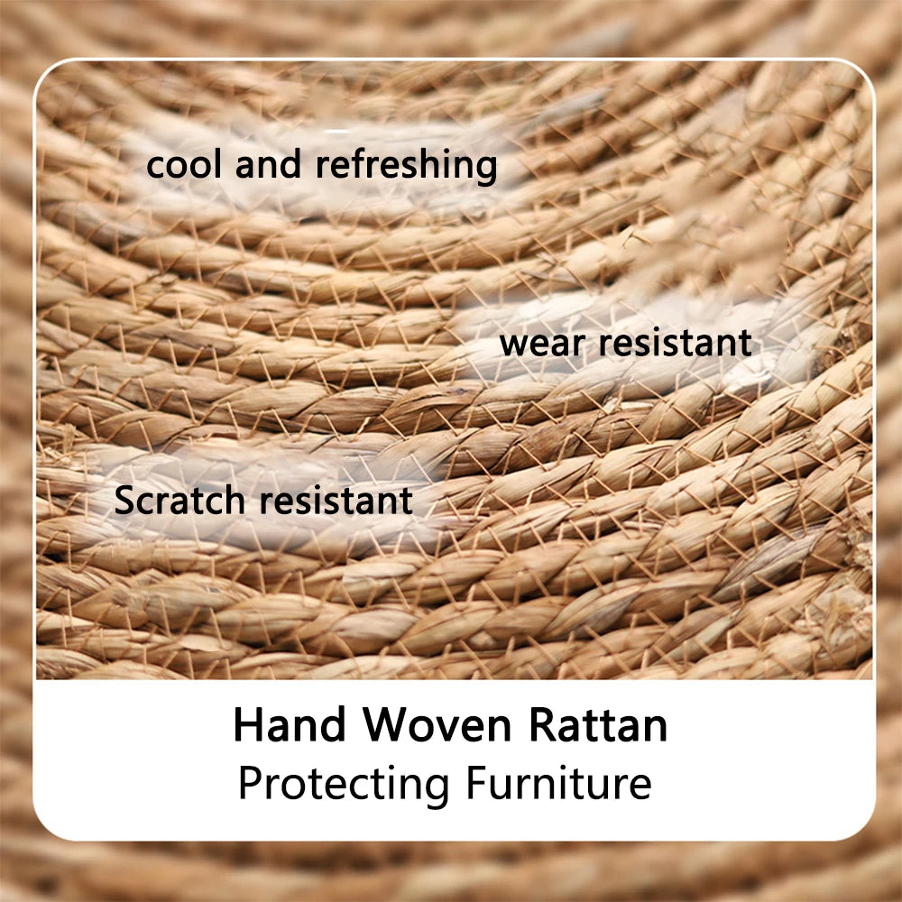 Rattan Scratching Mat for Cats - Woven Vine Claw Board – photo 3
