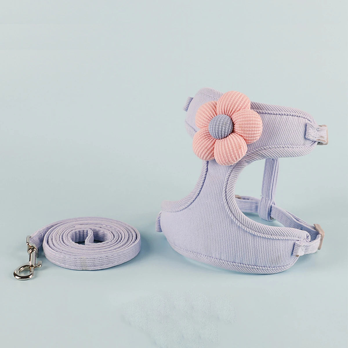 Cat Harness and Leash Set - Adjustable Breathable Walking Vest