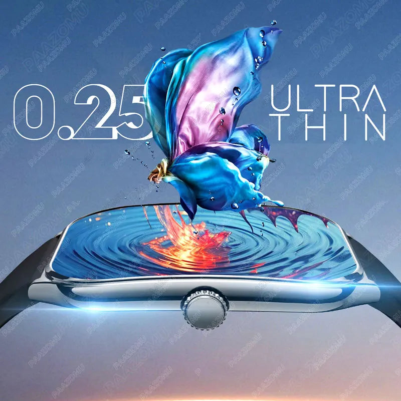 2026 New Smartwatch 1.96 inch Ultra-thin Bluetooth Call Health Monitor IP68 Waterproof 100 Sport Smart Bracelet For Android iOS