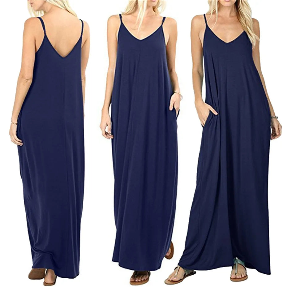 The 2026's new summer couture line is a plain, baggy dress, tank top dress, sexy sling dress