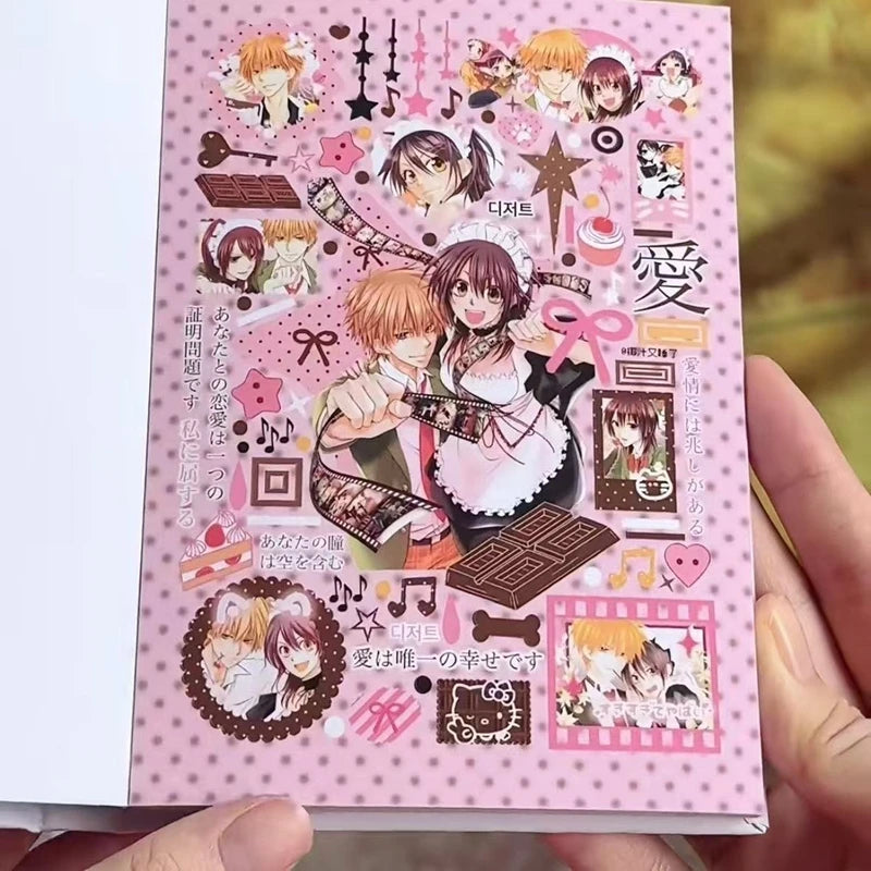 Cute Japanese Anime Characters Cut Film Sticker Book Girl Journal Phone Case DIY Scrapbook Sticker Kawaii Decoration Stickers