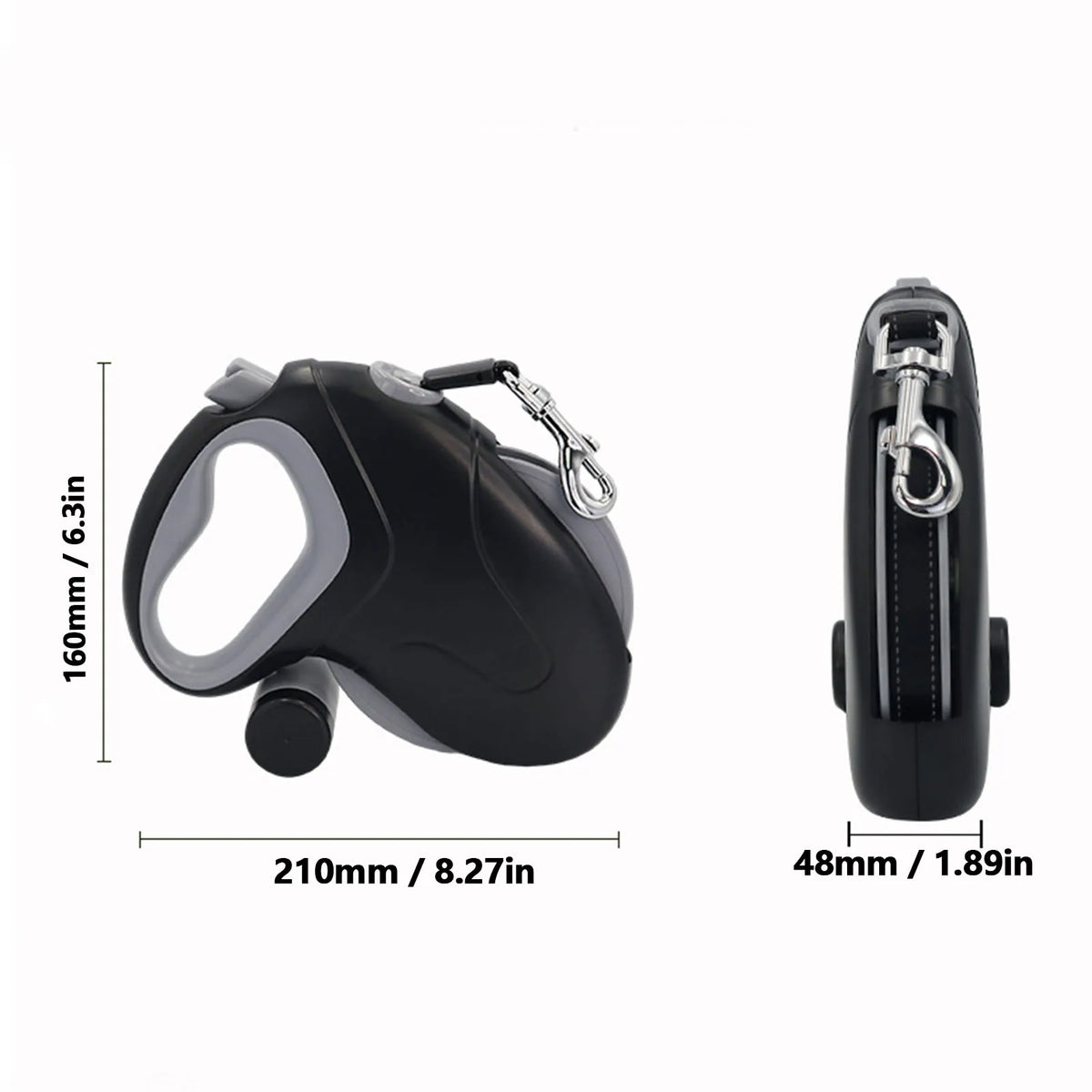 10 m Retractable Dog Leash - Tangle-Free with Bag Dispenser – photo 2
