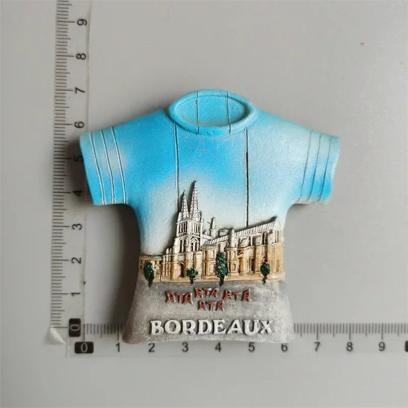 France  Paris Fridge Magnet Souvenir Carcassonne Cannes Imanes Para Riviera Arch of Triumph NICE Magnetic Stickers Home Decor
