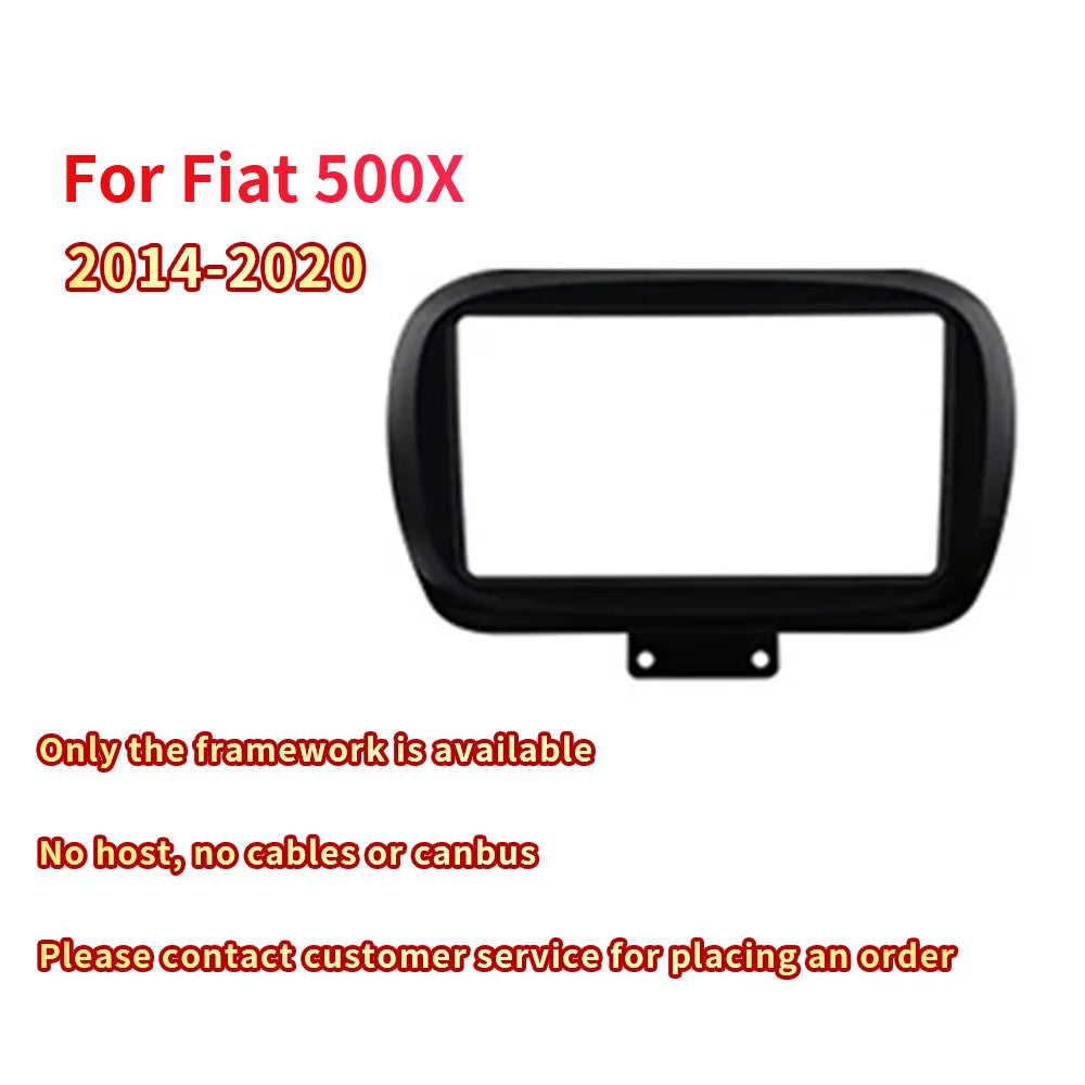 Car Stereo with Apple CarPlay & Android Auto, Compatible with Fiat 500X (2014-2020)