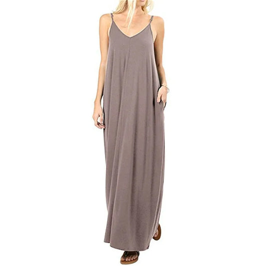 The 2026's new summer couture line is a plain, baggy dress, tank top dress, sexy sling dress