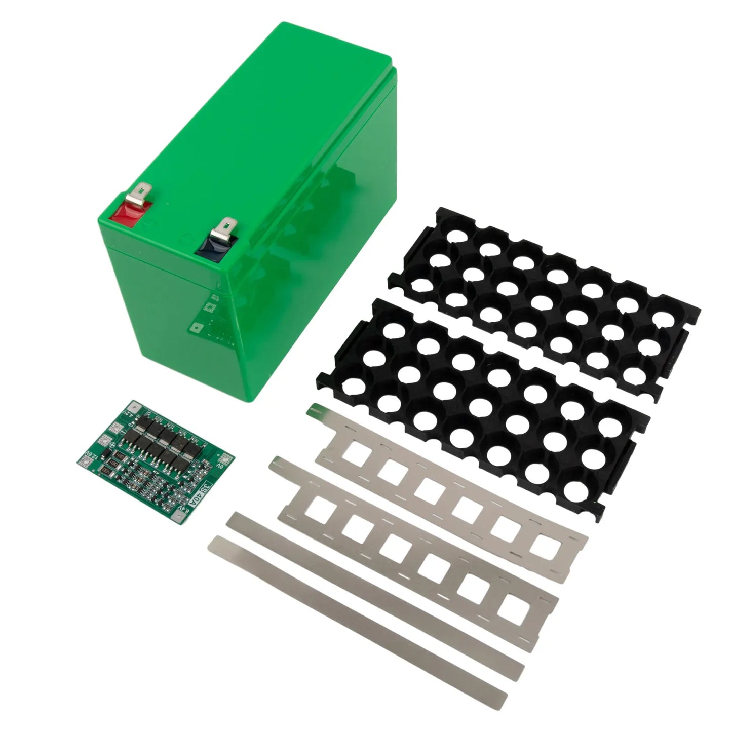 ABS Battery Case 12V 7Ah Battery Case Holder Fit 18 650 Cells 3x7 Nickel Strip Storage Box For 18 650 Battery DIY Battery Pack