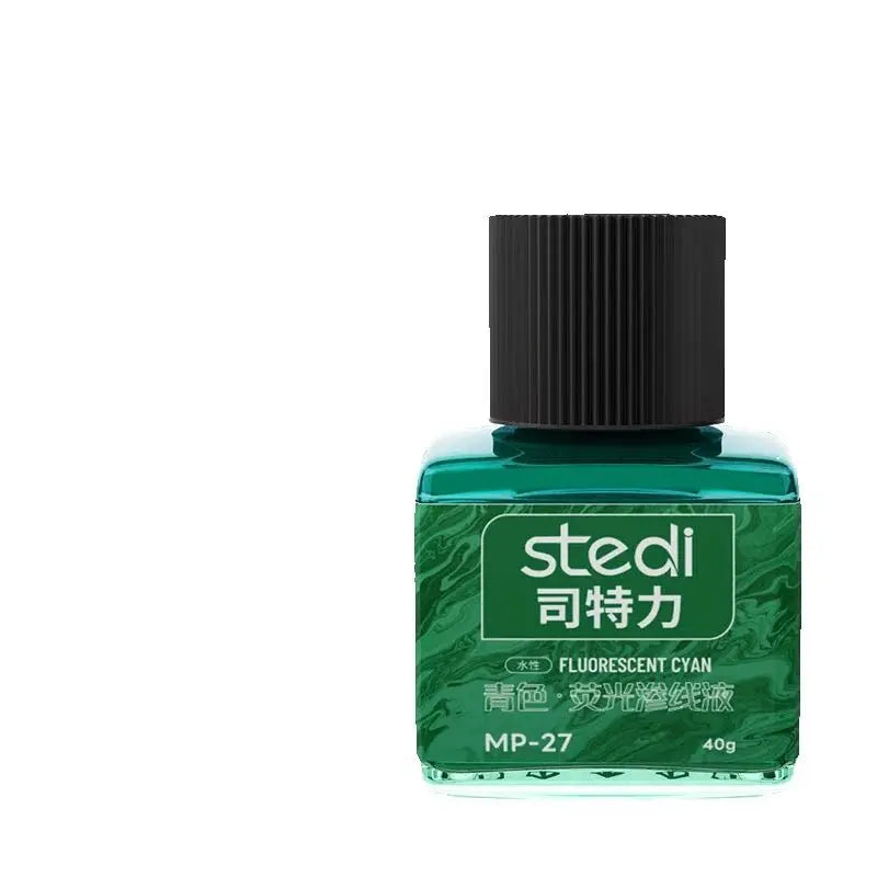 40g Stedi Panel Line Water-based Fluorescent Paint for Model Building Fluorescent Ink Panel Line Accent Color Hobby DIY Supply