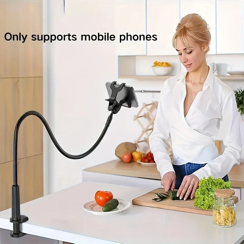 Universal Bedhead Lazy Stand Telescopic Spiral Stand Multi Functional Phone Stand 360 ° Rotation