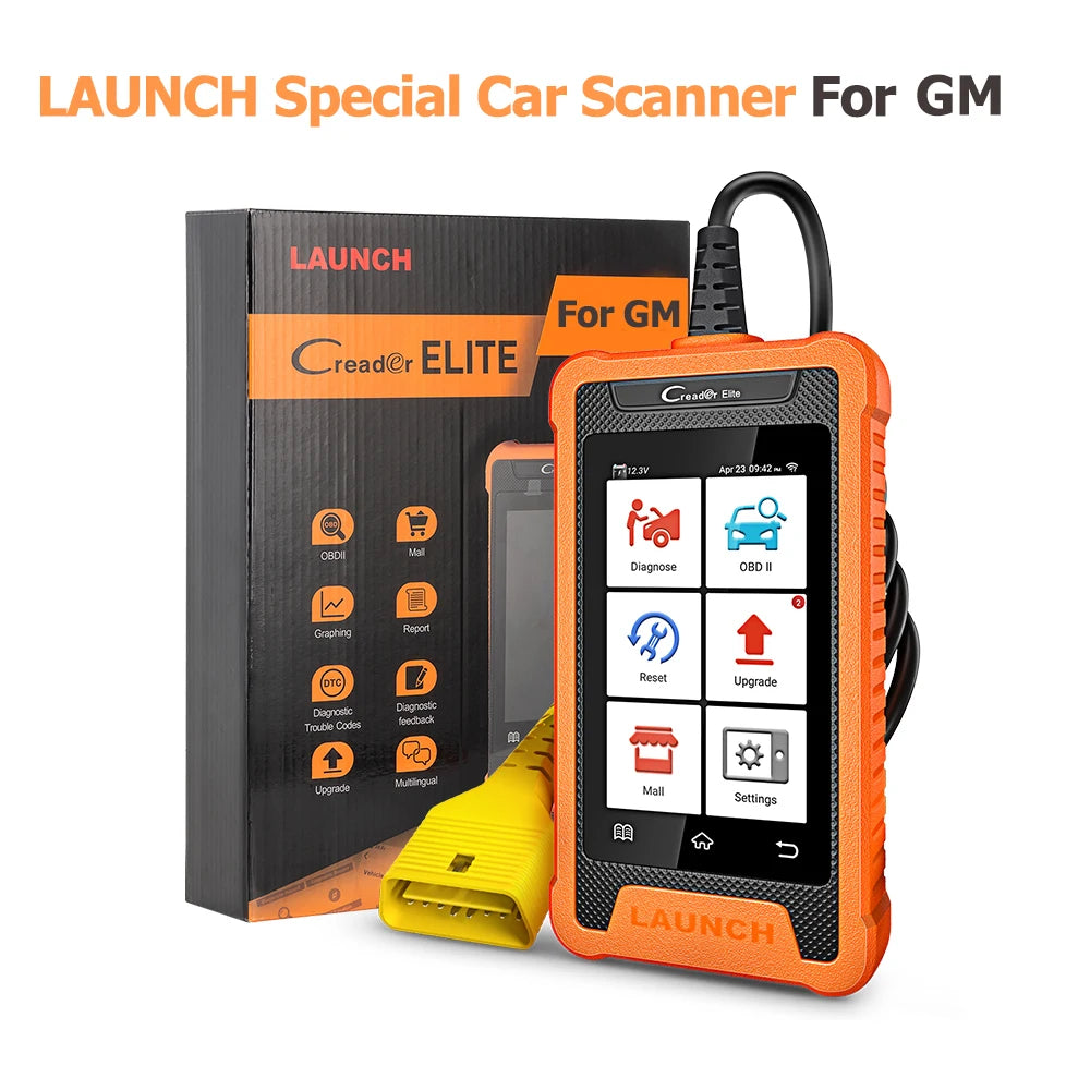 LAUNCH X431 OBD2 Auto Diagnostic Tool All Systems Car Scanner Free Update Online For GM/BENZ/BMW/AUDI/FORD/NISSAN/HONDA/TOYOTA
