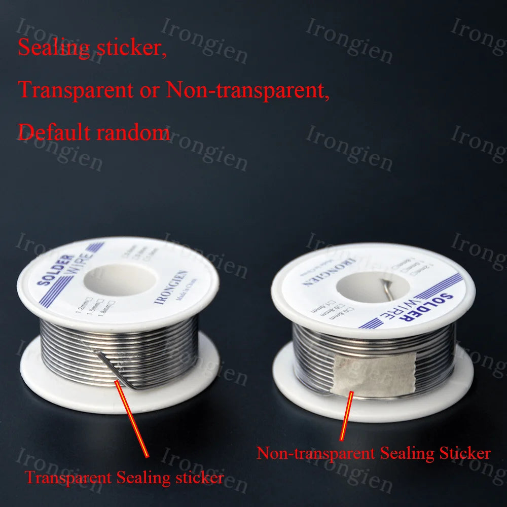 Irongien High Purity Soldering Wire 8g50g/Roll Mixed Tin Rosin Core Dia 0.6-1.5mm Solder Welding Wire For Electrical Soldering