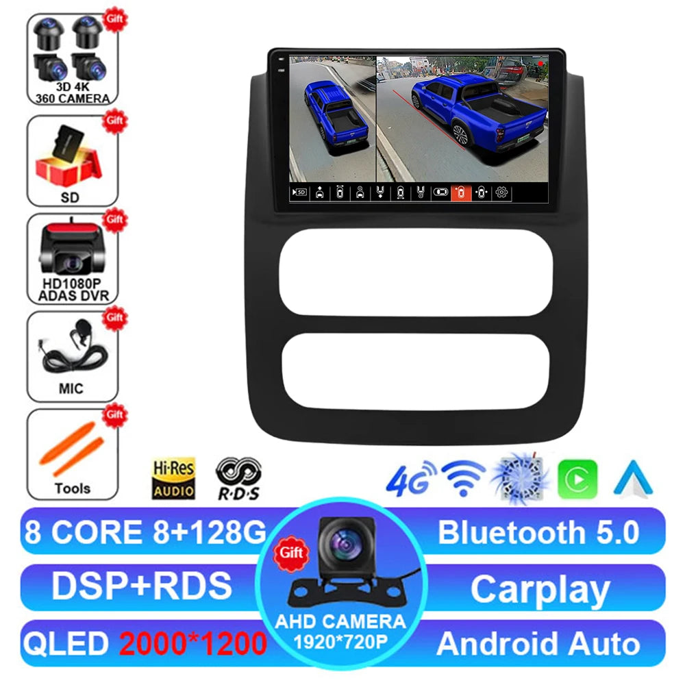 Android 15 Car Radio for 2002-2005 Dodge RAM - CarPlay & GPS