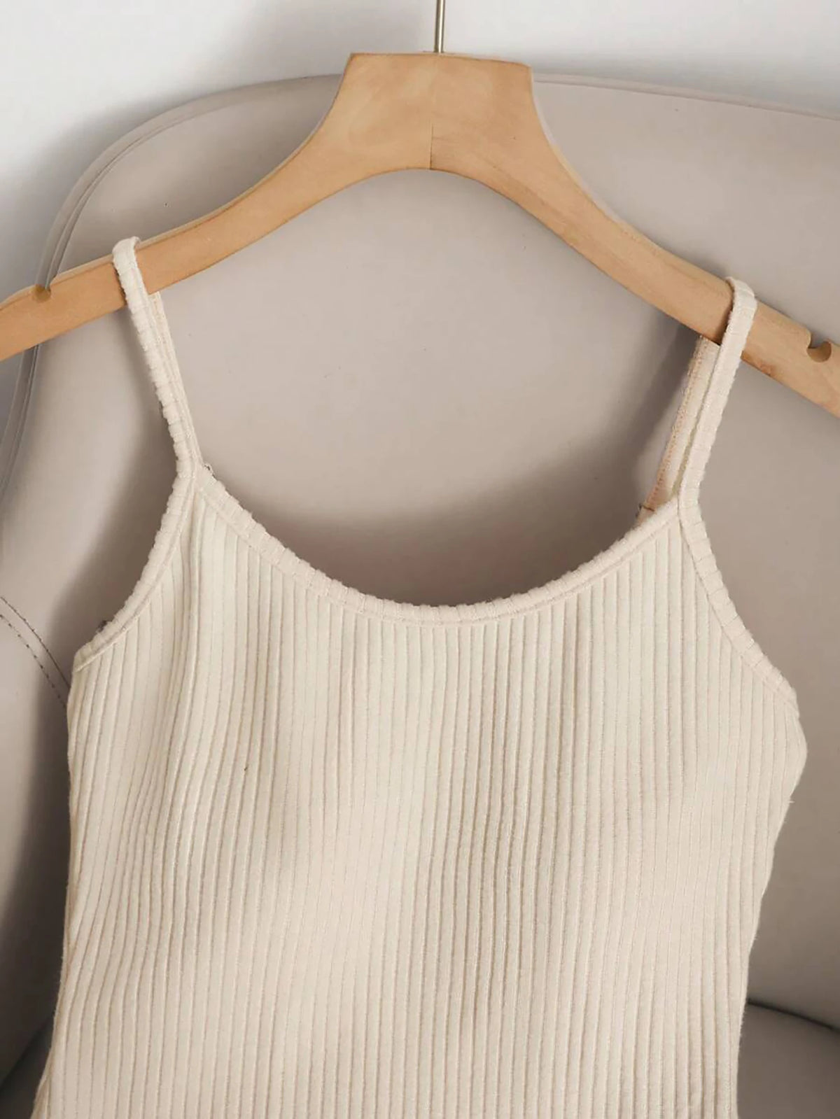 Women's spaghetti strap basic bodysuit — view 26 of 36