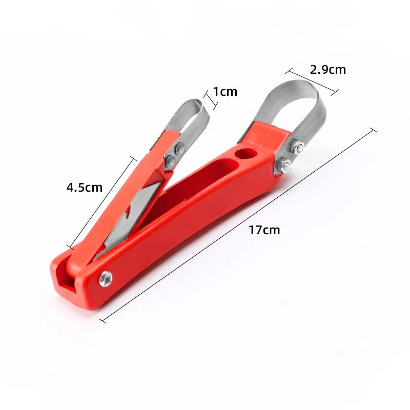 Fruit Tree Rot Scraping Bark Knife Multifunctional Peel Knife Ring Cutting U-shaped Grafting Blade Garden Woodworking Tools