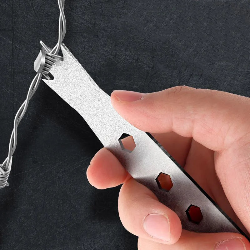 1-5pcs Portable Wire Twisting Device Multi-functional Steel Heavy Duty Fence Wire Twisting Fastener Garden Binding Fixing Tool
