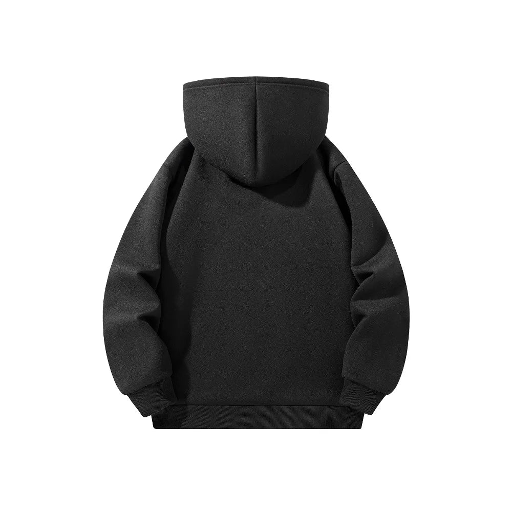 Men's Half-Zip Sweatshirt, Solid Casual Pullover