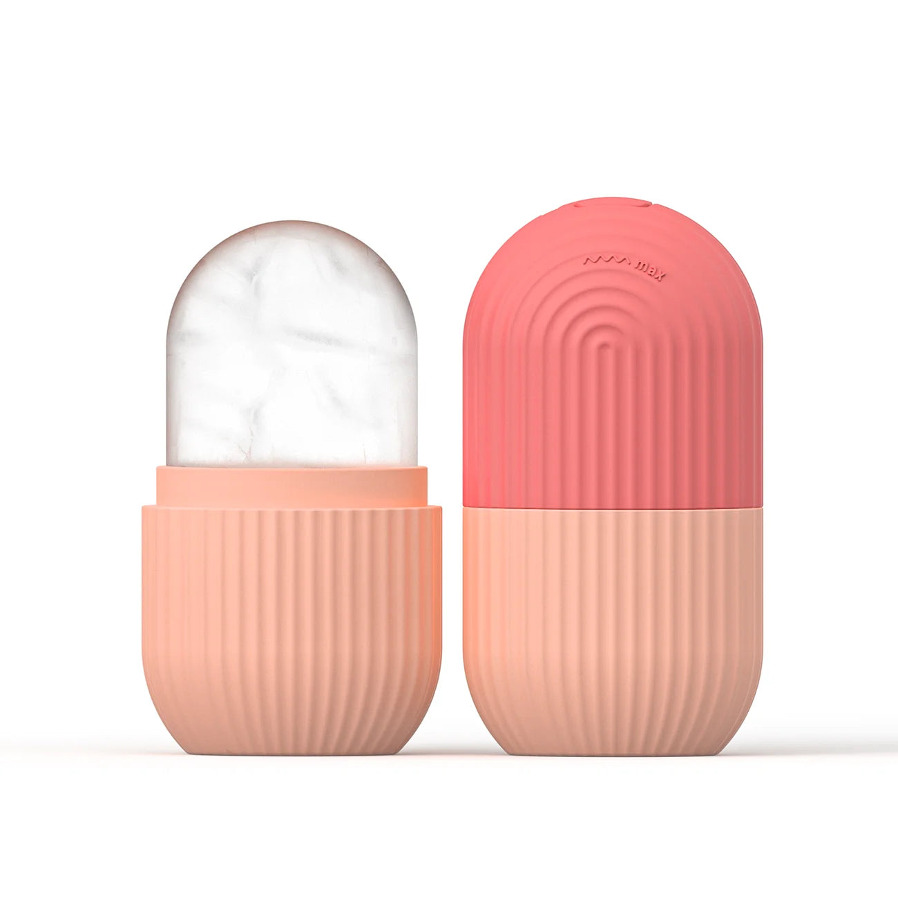 Silicone Face Ice Cube Mold & Roller for Skincare